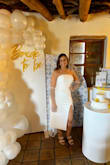 I used this dress for my bridal shower and was ecstatic about my choice. Perfect dress for bridal festivities. Got so many compliments. I styled it with other items! If you're a bride, you need this dress - Alejandra G.