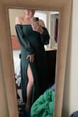 I got this dress for an event after another dress I purchased didn't remotely fit, I was so thankful as it is such a lovely dress and an even prettier color!!! - Eowyn W.