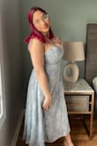 This dress fit so nicely! Also I ordered a different dress from here and it was also so amazing and good quality but did not keep it as it just wasn't for my occasion. This dress however, went with what my husband was wearing for a family members wedding, and I will have to buy from here again! So impress how all the dresses fit and the quality, would recommend. I will be buying her again and recommending friends to buy here too! - Yamilka M.
