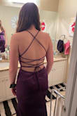 Stunning dress and SO flattering! In addition to this, it is the softest material ever and looks so chic and elegant; can't wait to wear to prom - Rachel L.