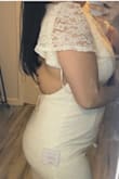 I really liked this dress. I just felt that since I was so short the alterations needed were going to be too much. Wish they had a petite size! - Azalie G.