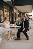 I hosted a styled shoot and had my model wear these shoes. They were absolutely stunning but the only issue my model had is that they don't have a back to them so they were a little hard to walk in. - Rachelle P.