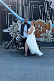After trying so many dresses for my engagement shoot, this dress was the one! It was perfect! It's heavy but not too heavy, a great quality! The slit is so sexy and perfect for the theme of the shoot. The dress was a little large at the top as I am a large but the Large didn't zip all the way up in the dress so I had to size up. So thankful and happy I found this dress! Lulu always impresses and I always find the dress of my dreams! Shoes also from lulu - Stephanie S.