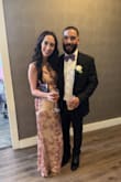This dress made me feel absolutely beautiful. I received compliments all night long. It is a little long but it was easy to hem by myself !!! - Hannah J.
