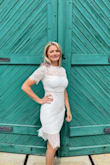 I felt absolutely beautiful in this dress! - Myranda R.