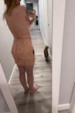 The fabric was ruffled and twisted and couldn't fix it. It felt like it was sewn wrong. I returned it immediately. - Krystal H.