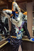 Absolutely stunning, wore it at a convention and got lots of compliments. The fabric doesn't stretch at all don't size down and you will be losing sequin all over the place, im a men 140lbs and 5.8, medium was just perfect for me - Jeremy B.