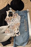 So the print is great, but I was truly looking for more shine (metallic). After about a week of looking at the boots, I decided to keep them thinking I can still pair them with several items. - Maisha B.