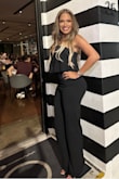 I am really obsessed with this jumpsuit. Got a lot of compliments and it fits really nice! I just ordered another one in pink - Joelly C.