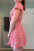I have been looking for a great romper for years! It seems like so many fit weird, but this one is absolutely perfect. I have to do a little shimmy to get the bust part over my hips, but it is stretchy enough. - Emily W.