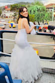 this dress was perfect! son comfy and beautiful !!!!!!! - Karen A.