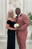 Got married in this dress in Vegas and it was perfect! Feels expensive and looks elegant. It is lined and has some stretch to it.  I wore it with no shape wear and no bra which was great because strapless bras are awful. Wore 3" heels and did not need to hem.  Highly recommend! - Mary Q.