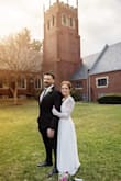 This is the best wedding dress. Fit like a glove! I got so many compliments on how beautiful the dress was. No reason to spend a ton a dress. This was perfect! - Amy K.