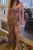 Very sexy and nice elegant dress. I hear a lot of compliments by wearing it to a party. - Sara S.