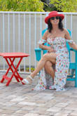 Perfect for a fun day outside with my friends. Loved the style, fit and comfy. Colors are great, flows with the wind, and sexy...... I'm 70 yrs old and it was becoming on my figure. - Sandra C.