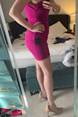 I'm 5ft 9 and I think it's a touch short but I don't care. This dress is cute and hides my insecure areas and is sexy and comfortable! - Jessica W.