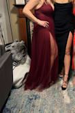 I loved this dress I had a formal event and I looked beautiful. It was a little long even with heels. - Morgan S.