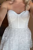 I tried on so many dresses for my bridal shower and this was the first one I felt fit me like a glove and made me feel so pretty! The fabric is AMAZING and the quality of the dress is worth every penny you pay! - Abby B.
