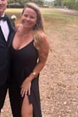 Got so many compliments on the entire outfit which was all from Lulus. Only thing I wouldn't buy again is the earrings one broke which sucked. - Katy G.