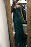 I love this dress so much. Shipping was free and my dress came two days after I placed my order. I ordered an xs instead of small because I have a smaller bust. I was worried it wouldn't fit around my lower half, but it hugs my body so perfectly & makes my boobs look great. The price is so affordable and the dress looks expensive. - Catarina B.
