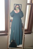 This dress fits me perfectly literally in every way. I'm so serious it fits me better than my last prom dress that was tailored for me! It's super flattering and hugs all the right places! Plus the sleeves are long enough to be pulled up on the shoulder and still have room to move! - Bailee R.