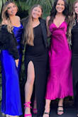 I ordered this dress (black dress) for my law school prom and I got so many compliments. I recently lost some weight and wanted to show off some of my curves and I was so happy with how this dress made me look. I did have to get it hemmed since I'm on the shorter side. But other than that, it was such a great material and style! - Amanda E.