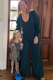 I wore this to a Rehearsal dinner where I had to give a speech on St. Patrick's day.  I received lots of compliments and was a fun spin on cocktail attire.  I was worried it was going to be too long since I'm 5'4", but the Medium fit perfectly and was just the right length with 3" heels.  I was a tad self conscious of my "mom pooch". - Katie J.