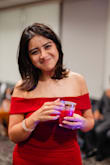 Loved it and true to size. Amazing material.
If you're on the ledge you should go for it!! - Neha G.