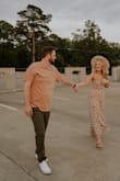 Perfect fit! The color of the dress is a little darker than the picture but it was perfect for my engagement photos! - Samantha L.