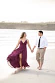 I love the dress, it's so flowy and soft to the touch. It's adjustable and so nice. Wore it for my post-wedding photos. - Mary P.