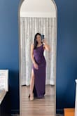 I couldn't resist the colour!
I'm 5'3 and will need to hem this a little, but that's expected. I don't have many curves, so there is a tiny bit of bunching in the back (someone with a rounder behind would have no problem with this). But overall, I love this dress. Even if I don't have anywhere to wear it yet, I think it's a classic enough style that it's good to have in your closet. - Danielle L.