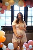 I loved loved this dress for my baby shower. It was so comfortable and was not short on me! - Jenny H.