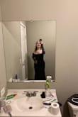 I was a bit scared to order a small bc when I wear dresses, especially with my breasts I wear from a M to a L. The small fit perfectly, the zipper is a bit sticky but I haven't had an issue with it! Overall I am extremely pleased with the dress and can't wait to wear it to prom! - Alexa H.