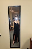 Needed a formal black dress for a banquet and this was perfect. It's stretchy, and comfortable, the wrap look is super flattering, and the price is right! I did have to shorten the straps a little, but that's common with all dresses for me. I'm sure it will come in handy for many future occasions. I would highly recommend! - Bethany Y.