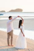 The dress was the perfect fit for me! It was heavier than what I thought, fabric was a bit see-through so I would suggest wearing skin-colored underwear but other than that, it was pretty! My husband loved it and it was beautiful in our beach photoshoot! - Rikka M.