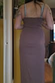 Overall thought it was very cute style! Love the color. Light fabric and would make great dress for wedding or date night. Flirty and fun. Too bad it was too tight for my bust, definitely squished my girls into pancakes! - Gail S.