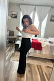 I'm loving this jumpsuit that I ordered for my master's degree graduation, however, I'm concerned about the zipper's cheap quality. It's plastic and not very sturdy. I hope it lasts more than one time. Too pretty to return - Blanca V.