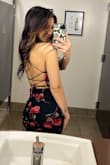 The string in the back was a little difficult at first but once situated it was really comfortable to wear and fit great. - Zero C.