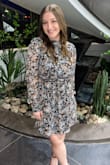 Super cute as a wedding guest dress! The cutout on the sides are tasteful! - Rachel O.