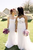 My wife and I are both wearing dresses from LuLus and they both fit perfectly!!! The material is great and we both got so many compliments!! = - Janee B.