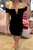This is an elegant look. I'm smaller in the chest so I sized down from a small (which was way too big in the chest). It fit better but now it's a little too tight in the arms. I'm an athletic build so it may just be odd on my body type.
Edit: now I'm noticing that the stitching on the left shoulder is completely different than the right side so it won't lay flat. Somehow the sticky part that helps hold it up got stitched twisted. - Kyle M.