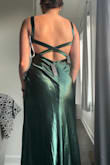 Yes, it looks just like the dress from the movie but in green! The color is perfect and so flattering! - Amy M.