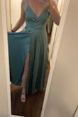 Just didn't love the color on me. Def would be a solid bridesmaid dress. - Dorothy-Faye S.