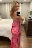 Absolutely love this dress! Extremely comfortable and flattering for small chest ladies! I got so many compliments!! - Amy H.