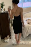 Of all the Lulus dresses I tried on while hunting for something to wear to a wedding, this one came the closest to fitting right. I'm typically an extra small or small through chest/torso and waist, small through hips and butt. This is the only XS that came close to fitting like an XS! In the end, I wasn't in love with the way it looked overall so I think I'll be returning. - Alexandra H.