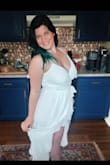 This dress is perfect for busy gals. It's elegant, well made and sexy. First time buying from Lulus and cannot wait to wear this as a wedding dress. I'll use some kind of bra alternative but I'm just in. - Kara B.