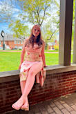 This dress fit great, I loved how good it looked on me. The only issue I had with the dress was on my bust. I did not like how the one side of the dress slipped below my boob it gave an odd look and I had to adjust it each time. - Rhyan Z.
