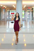 Wore this for my graduation, loved the dress. It is the perfect dress. The fabric feels great and the fit is excellent. - Monika B.