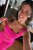 Had to have length of pants hemmed but was a perfect outfit for my birthday Brunch! :) - Adrianna D.