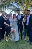 I got so many compliments and I felt so fancy. I've bought a couple dresses here and I'm always pleased. I'm almost always a medium and this is a perfect fit. Fitted but not too tight on the rib cage and no bra needed! This was a beach wedding and while the fabric is heavy (good quality) it was too heavy. Flowy and breathable! - Casey B.